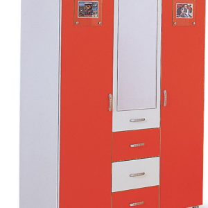 Παιδική Ντουλάπα Τρίφυλλη Smart S-102