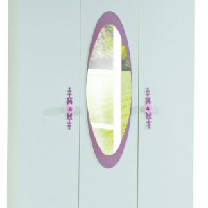 Τρίφυλλη Ντουλάπα Princess pr-2001