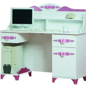 Παιδικό Γραφείο Με Βιβλιοθήκη Princess Pr-2011