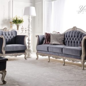 Τριθέσιος και Διθέσιος κλασικός καναπές Rzg-Yild