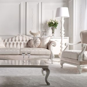 Καναπές Κλασσικός Τριθέσιος και Διθέσιος Rzg-Volero