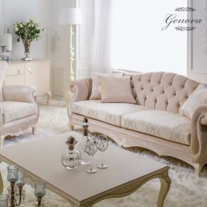 Τριθέσιος και Διθέσιος κλασικός καναπές Rzg-Genova