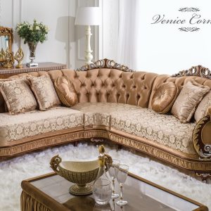 Γωνιακός  Κλασικός Καναπές Rzg-Venice
