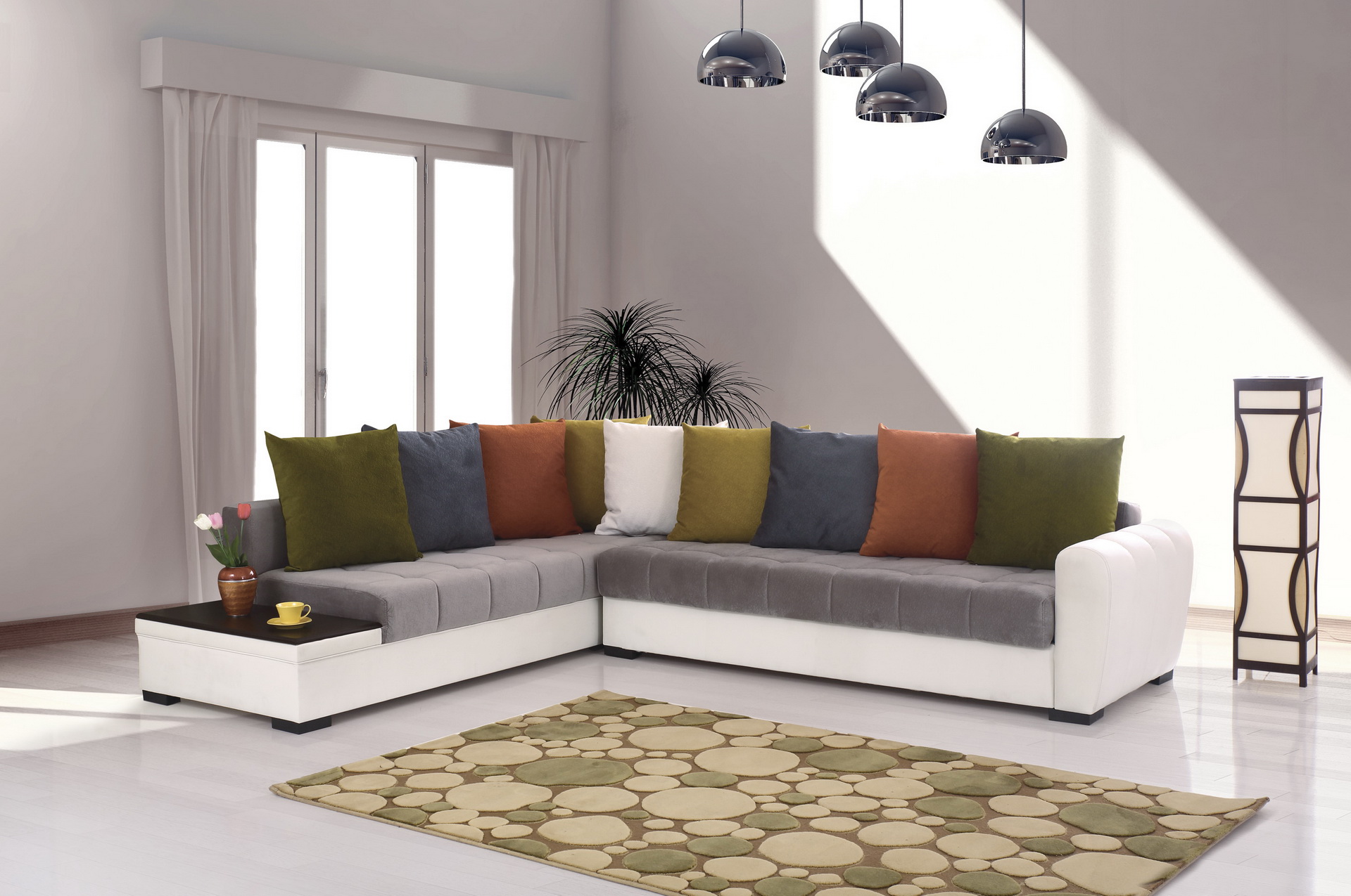 Γωνιακός καναπές κρεβάτι Par-Rest-LHN