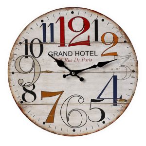 Διακοσμητικό Ρολόι Τοίχου LOG259