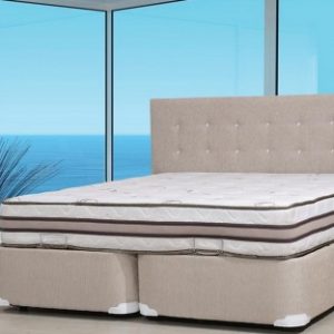 Κρεβάτι ντυμένο Fey-Sevgi