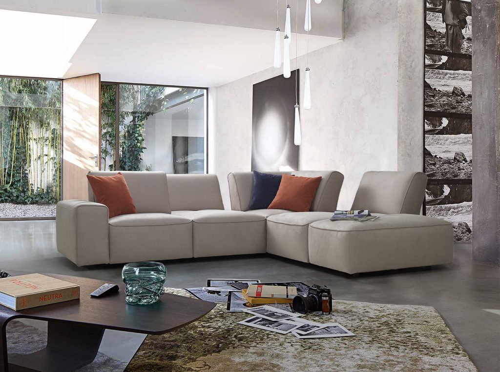 Γωνιακός καναπές Okn-Neo 290*290*110 (Υψος 85)