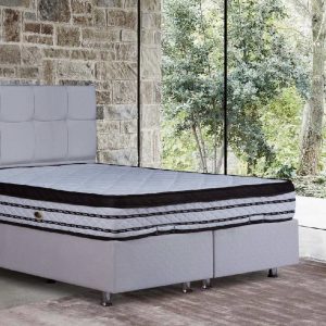 Κρεβάτι ντυμένο Fey-Bambu