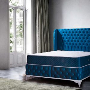 Κρεβάτι ντυμένο Fey-Harmony-Wood