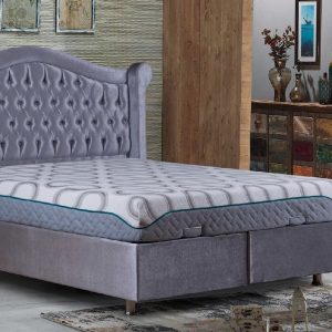 Κρεβάτι ντυμένο Fey-Lens