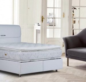 Κρεβάτι ντυμένο Fey-Luna