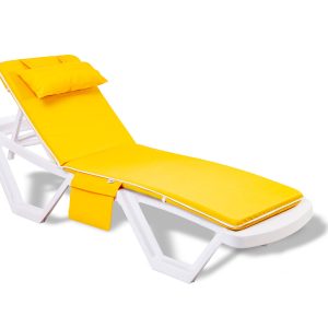 Μαξιλάρι ξαπλώστρας κίτρινο