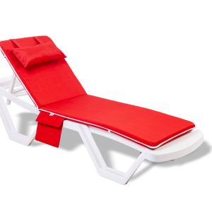 Μαξιλάρι ξαπλώστρας κόκκινο