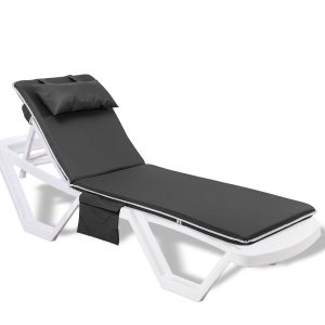 Μαξιλάρι ξαπλώστρας μαύρο