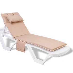 Μαξιλάρι ξαπλώστρας μπέζ