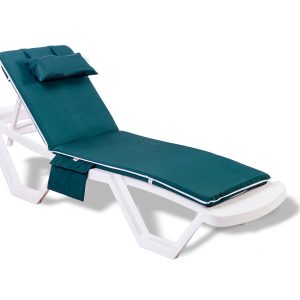 Μαξιλάρι ξαπλώστρας σκούρο πράσινο