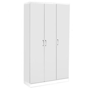 Ντουλάπα Τρίφυλλη Wdw-Life Απόχρωση Άσπρο