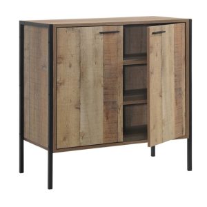 Ντουλάπι – Παπουτσοθήκη Wdw-Pallet Δίφυλλη Απόχρωση Antique Oak