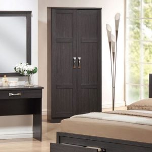 Ντουλάπα Δίφυλλη Wdw-Life Απόχρωση Zebrano