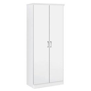 Ντουλάπα Δίφυλλη Wdw-Life Απόχρωση Άσπρο