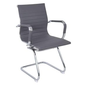 Πολυθρόνα Γραφείου Επισκέπτη BF3300V  Γκρι