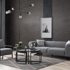 Καναπές Τριθέσιος Porto