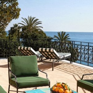 Μαξιλάρι ξαπλώστρας ριγέ