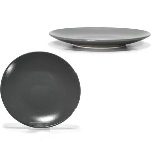 Πιάτο Φρούτου Γκρι/Gres/Φ20cm