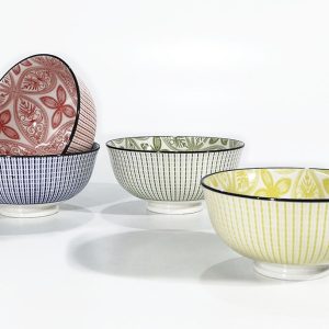 Μπολ Κεραμικό Φ12cm Σε 4 Χρώματα