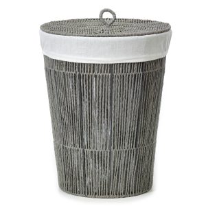 Καλάθι Απλύτων Γκρι Φ37cm