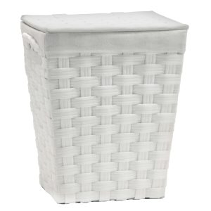 Καλάθι Απλύτων Λευκό 42x32x52cm