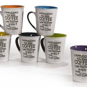 Κούπα ‘Coffee’ 36cl Κεραμικό Σε 6 Χρώματα