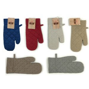 Γάντι Κουζίνας 100% Βαμβάκι 16x30cm Σε 6 Χρώματα