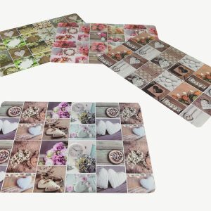 Σουπλά ‘Hearts’ 43.5×28.5cm Σε 4 Σχέδια