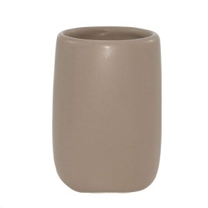 Ποτήρι Ματ Μπεζ Κεραμικό
