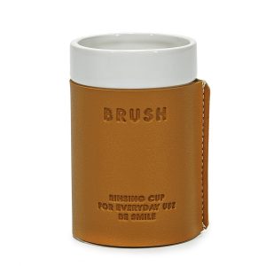 Ποτήρι ‘BRUSH’ Καφέ Κεραμικό