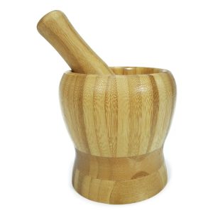 Γουδί Με Γουδοχέρι Μπαμπού Φ11x11cm