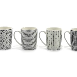 Κούπα 34cl Πορσελάνη New Bone China Σε 4 Σχέδια