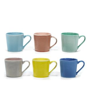 Κούπα 40cl Κεραμικό Φ9.6×9.4cm Σε 6 Χρώματα