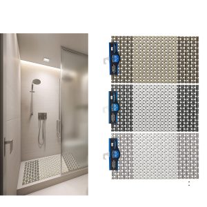 Χαλάκι Ντουζιέρας/Μπανιέρας PVC 74×37Σε 3 Χρώματα