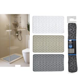 Πατάκι Μπάνιου/Ντους PVC 68x37cm Σε 4 Σχέδια