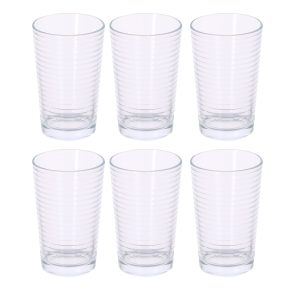 Ποτήρια Ποτού 220ml Γυάλινα 6Τμχ ALPINA