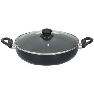 Τηγάνι με Γυάλινο Καπάκι D28cm ALPINA