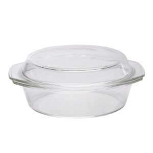 Γυάλινο Σκεύος Φούρνου με Καπάκι ALPINA