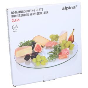 Περιστρεφόμενη Πιατέλα Γυαλί Φ32cm ALPINA