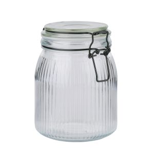 Βάζο Αποθήκευσης 1000ml Γυάλινο