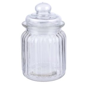 Βάζο Γυάλινο 0.3L Διάμετρος 8x13cm