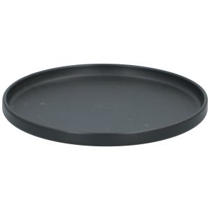 Πιάτο Δείπνου Stoneware Φ26.5cm Μαύρο