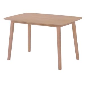 DOM Τραπέζι Τραπεζαρίας, Mdf Απόχρωση Oak