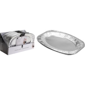Δίσκος Σερβιρίσματος ArteLibre Μιας Χρήσης Αλουμίνιο 42.5×28.5cm Σετ 2Τμχ